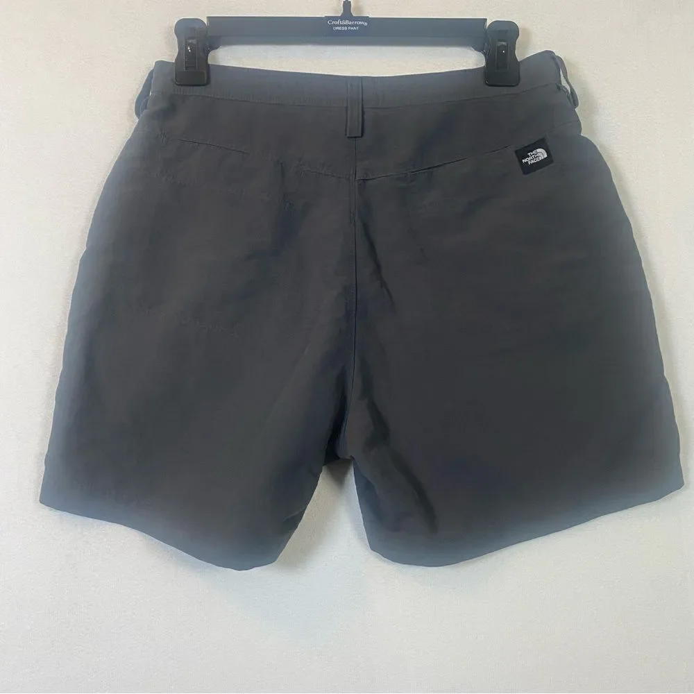 The North Face Gray Nylon Shorts Size 8